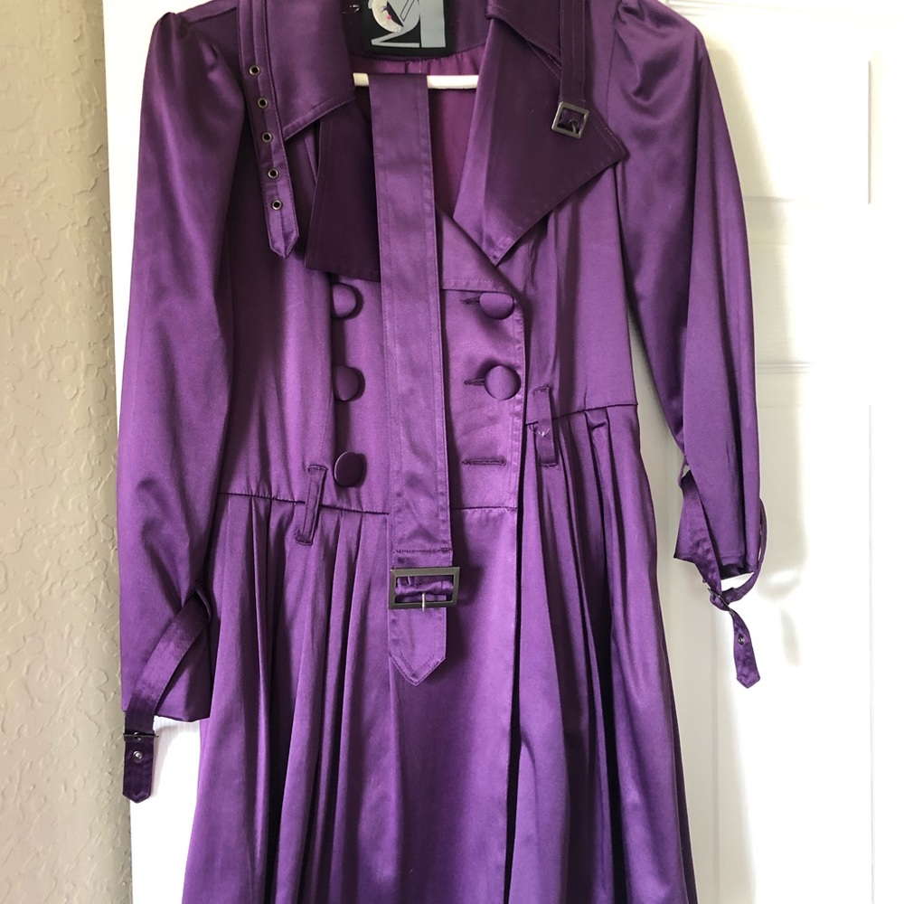 Gossip girl inspired purple jacket small